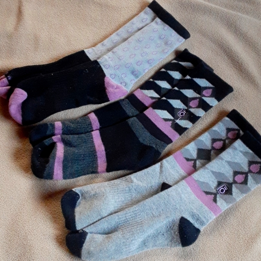 Three Pairs of DoTerra Socks Lot Sz. S/M